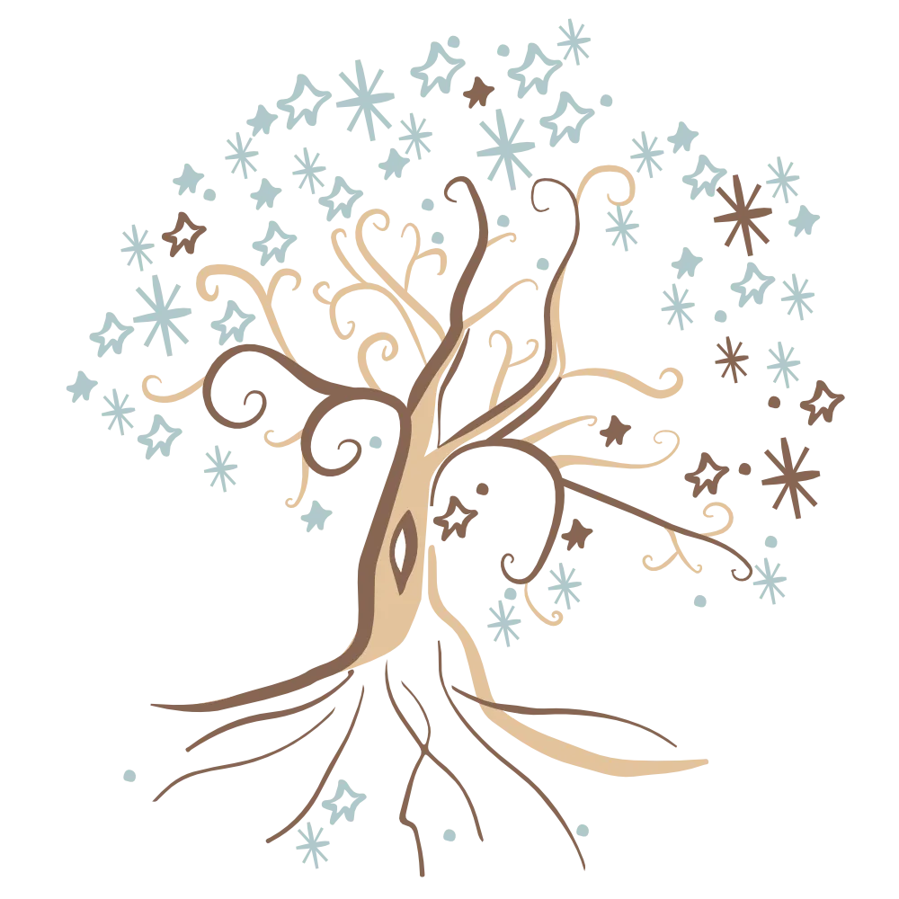 Un'albero sano ha buone radici albero delle costellazioni familiari